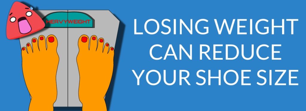Losing Weight Can Help Reduce The Size Of Wide Feet
