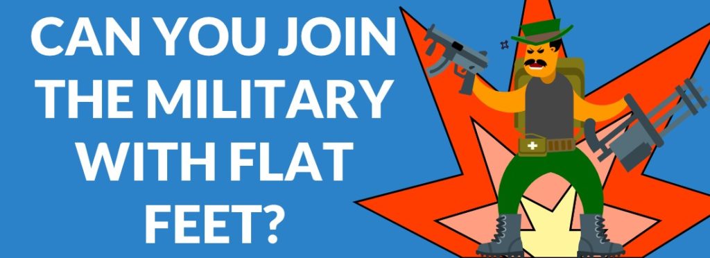 why is flat feet a military disqualification